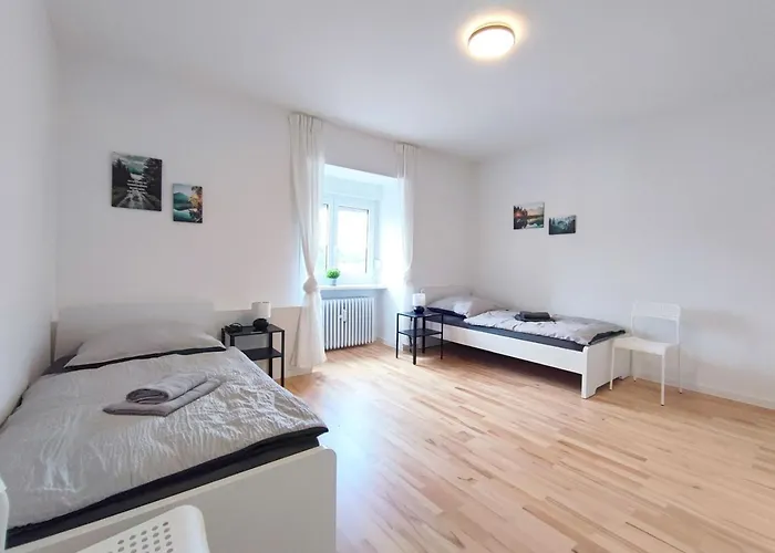 Appartement Modern & Chic With Balcony In Offenbach