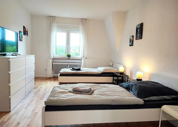 Appartement Modern & Chic With Balcony In Offenbach *